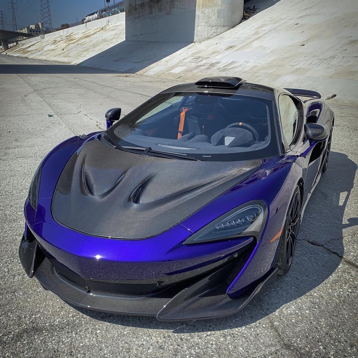 1016 Industries McLaren 600LT Race Hood