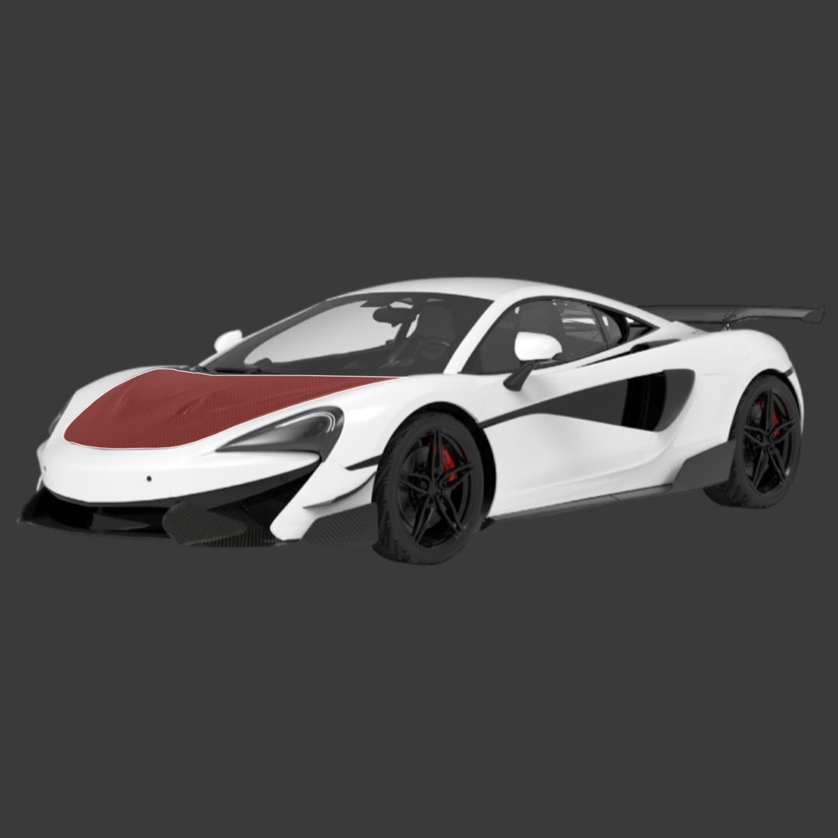 1016 Industries McLaren 570S Race Hood
