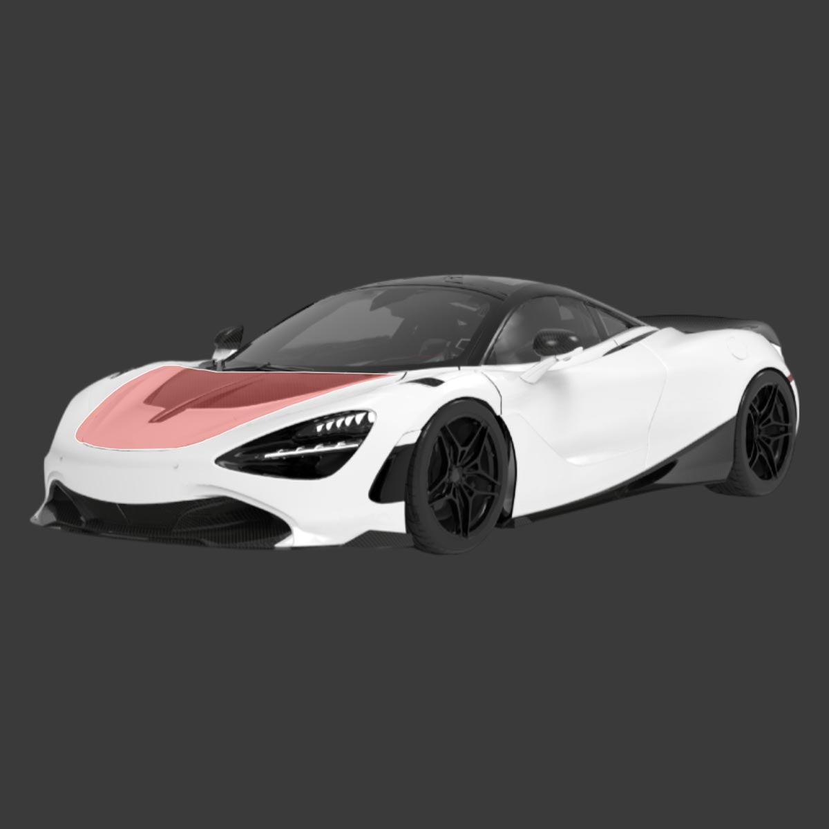 1016 Industries McLaren 720S Race Hood