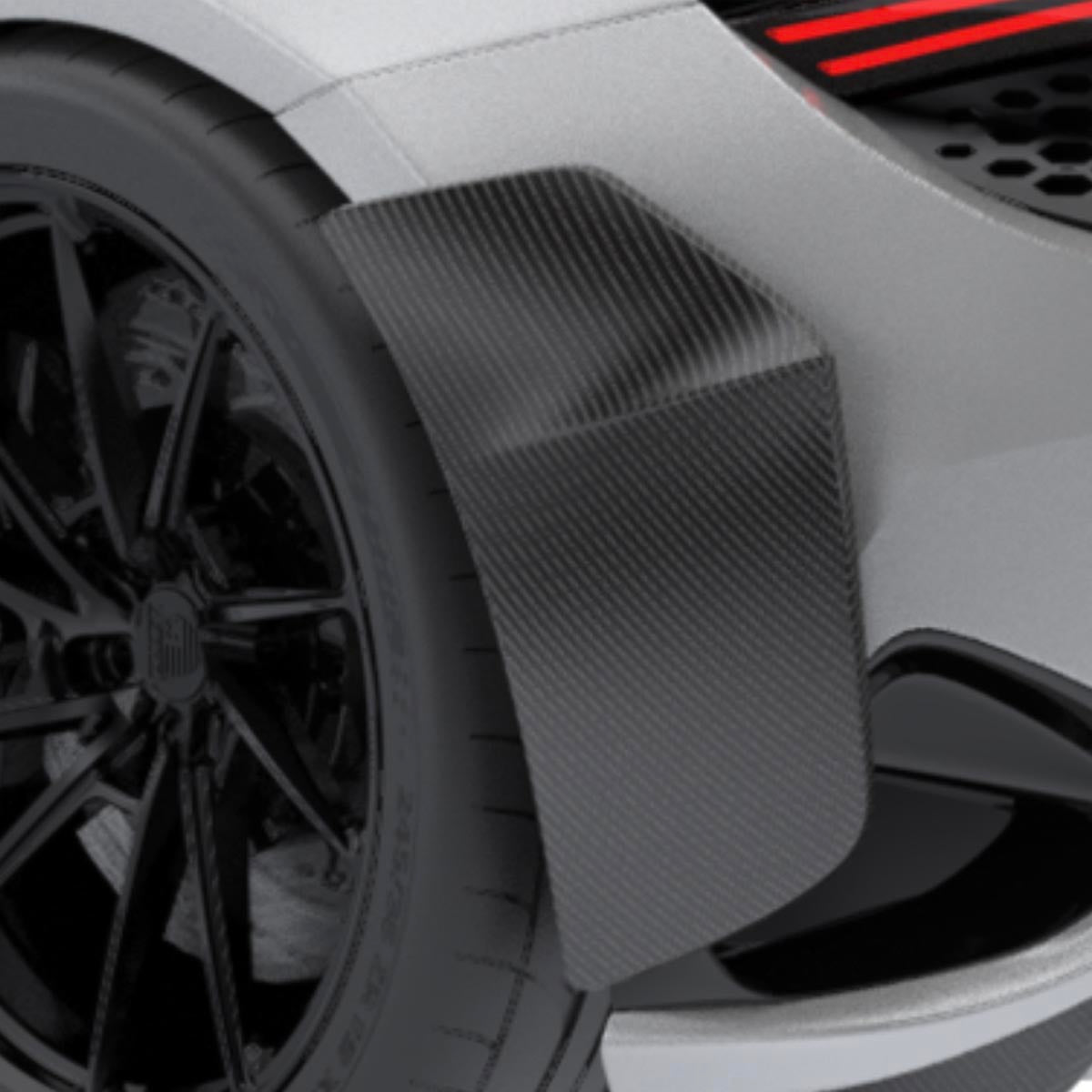 1016 Industries McLaren 750S Rear Bumper Flaps