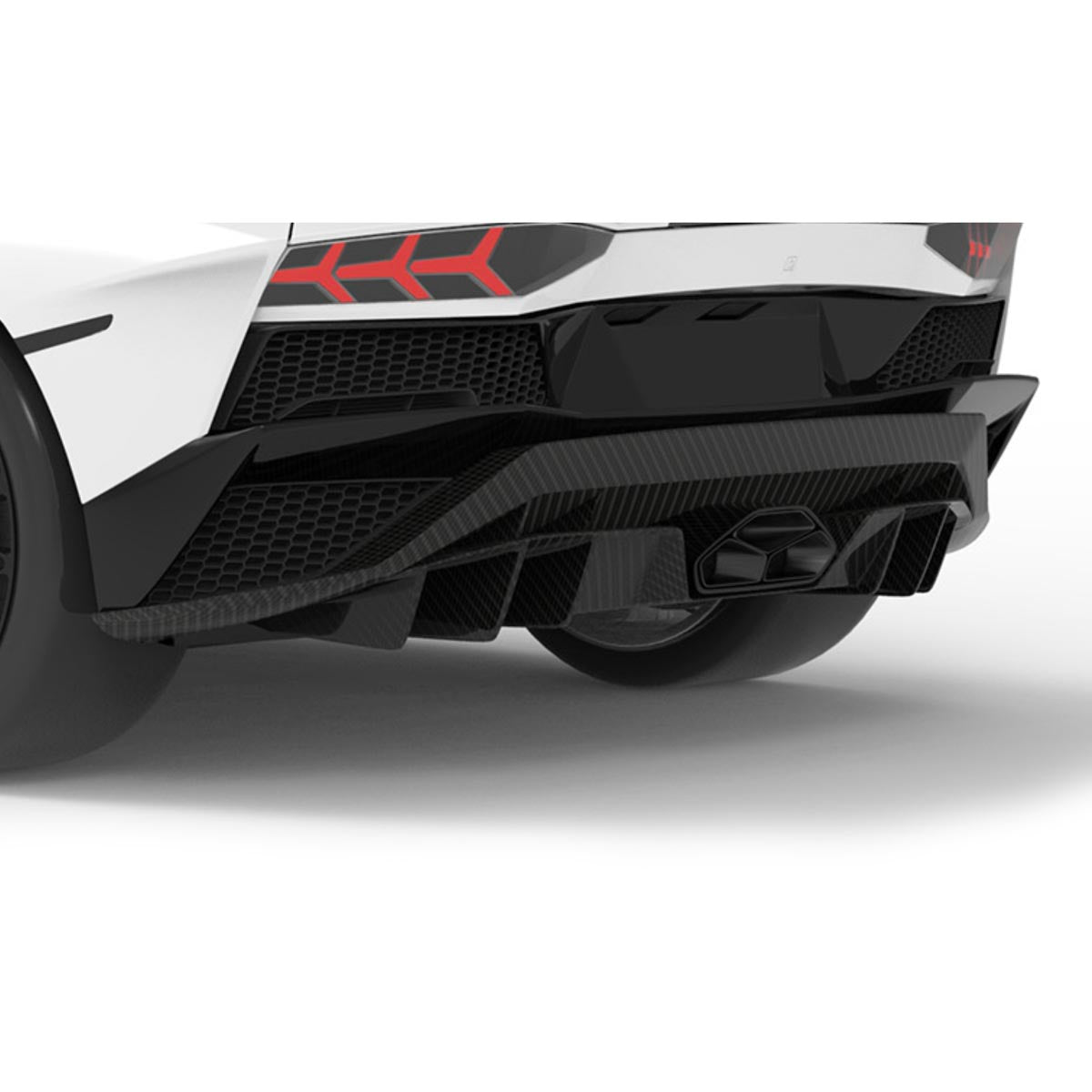 1016 Industries Lamborghini Aventador S LP740 Rear Diffuser