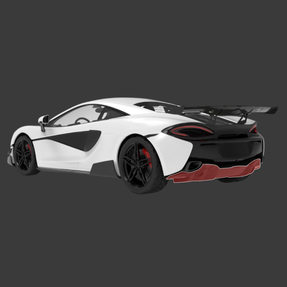 1016 Industries McLaren 570S Rear Diffuser