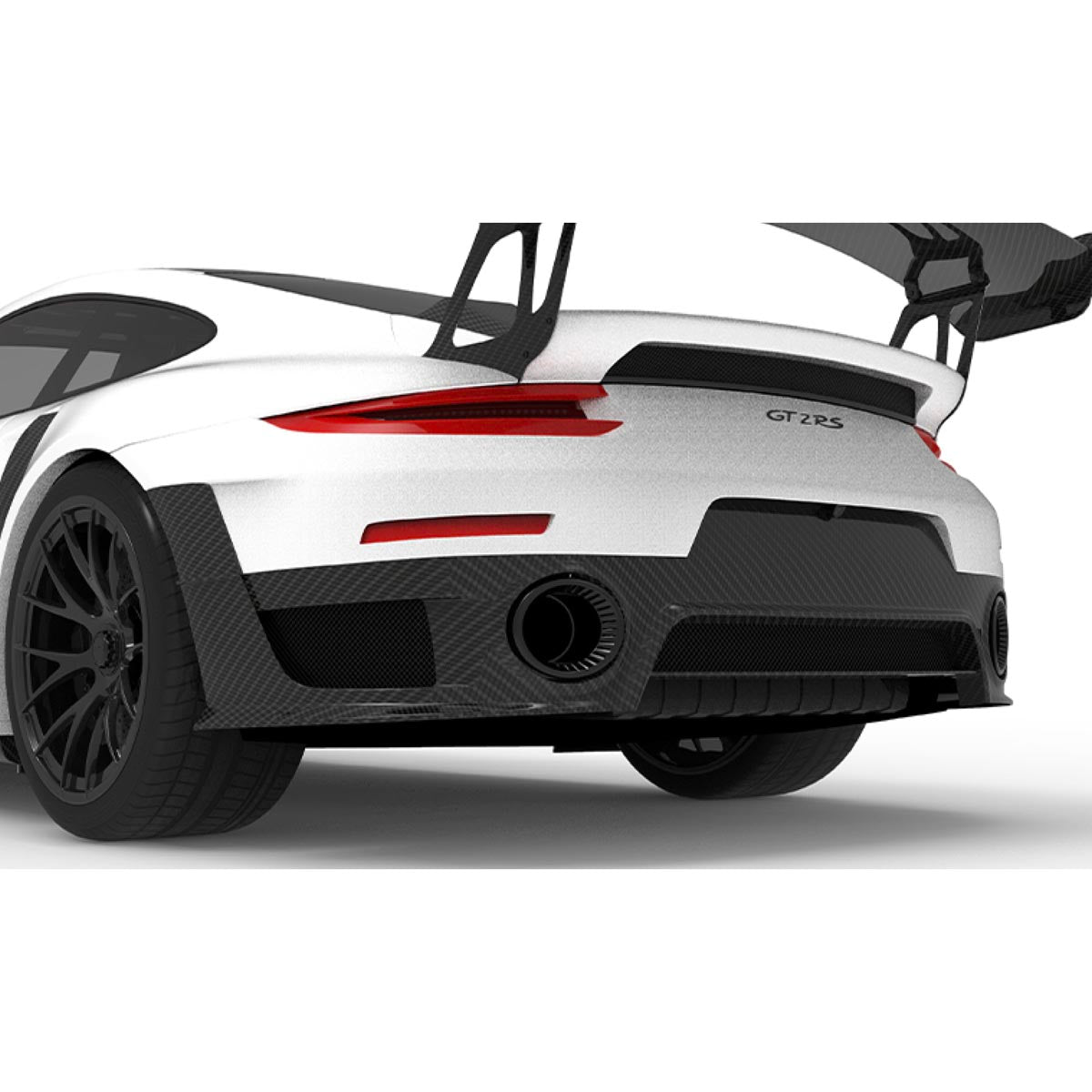 1016 Industries Porsche 991.2 GT2RS Rear Diffuser