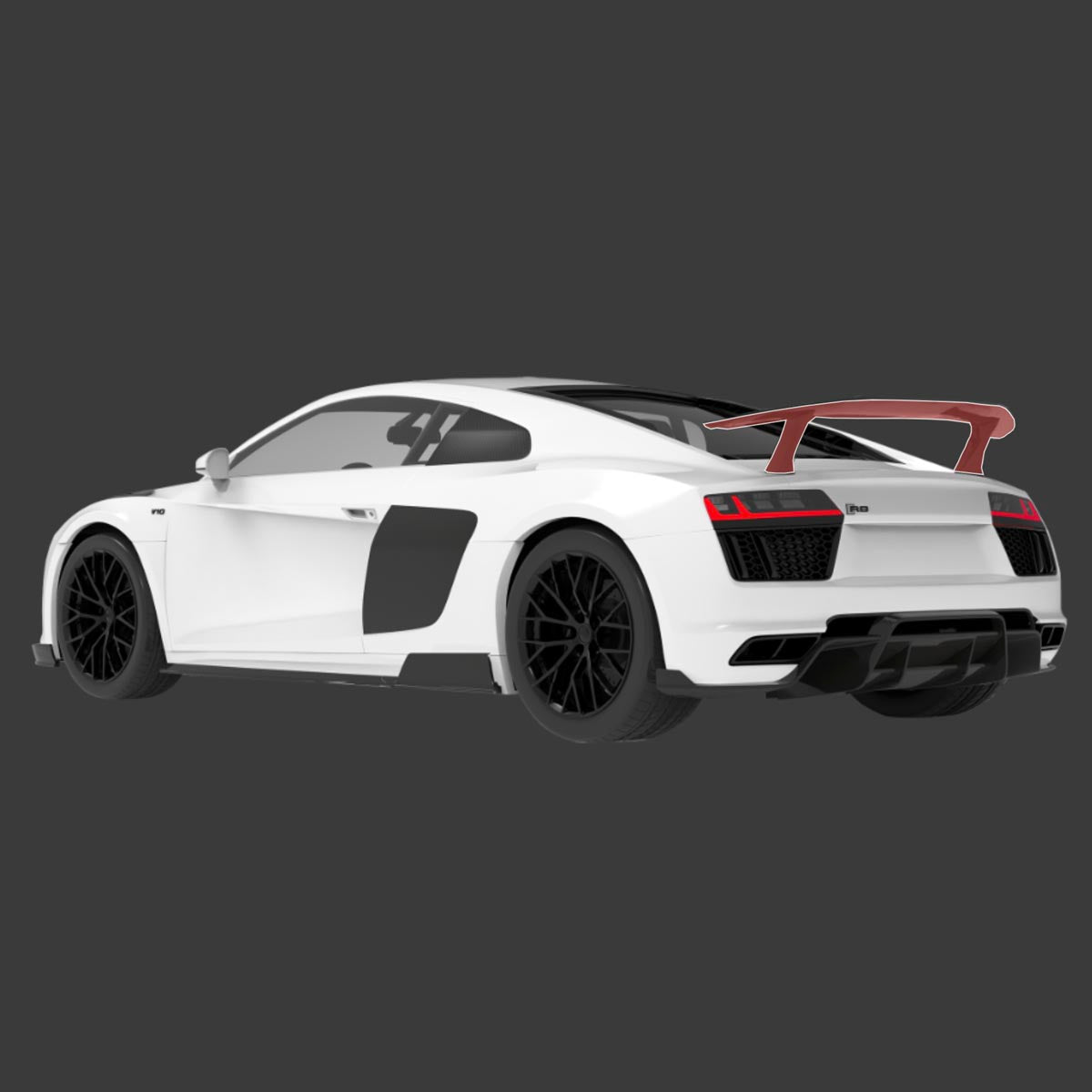 1016 Industries Audi R8 V10 MK2 Rear Wing