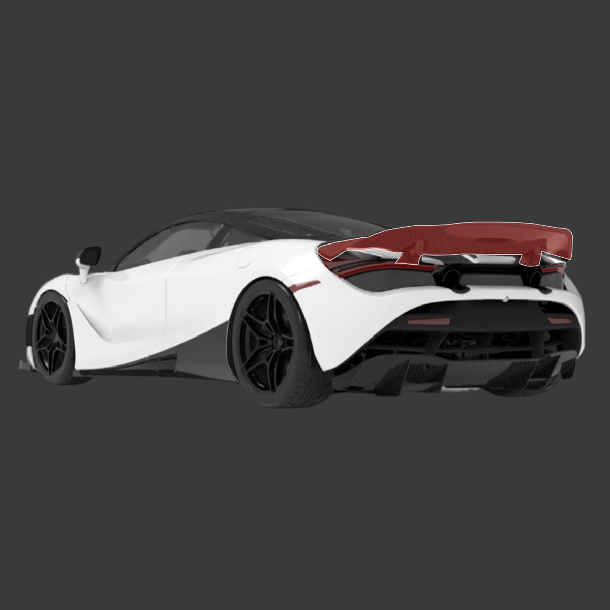 1016 Industries McLaren 720S Rear Wing
