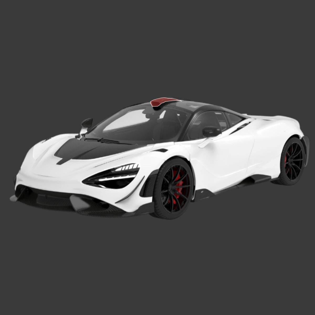 1016 Industries McLaren 765LT Roof Scoop