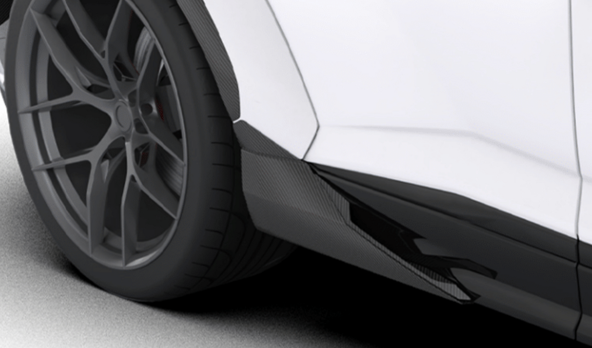 1016 Industries Lamborghini Urus-Side Skirt Extensions - OEM Skirts