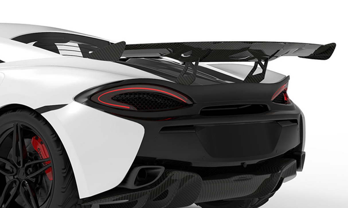 1016 Industries McLaren 570S-Rear Race Wing with tips 570GT