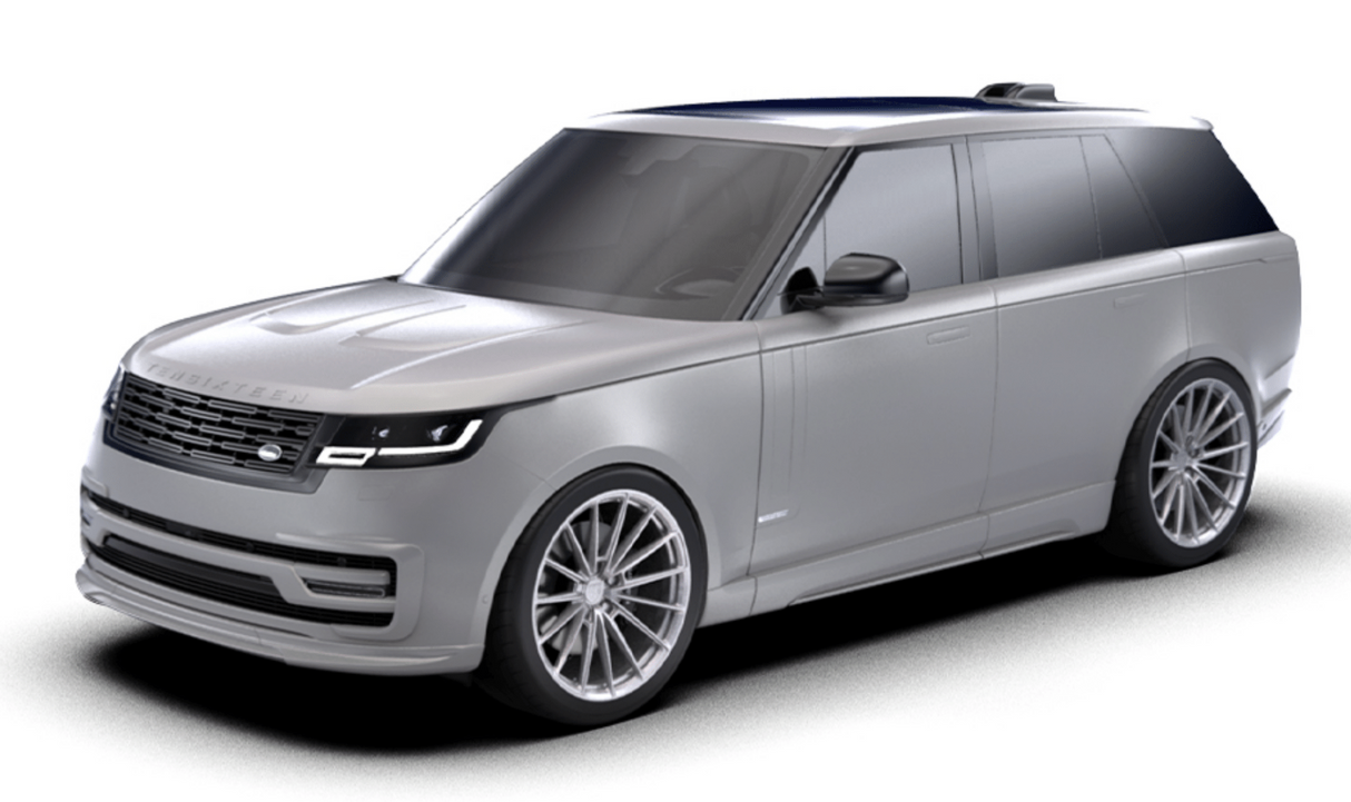 1016 Industries Range Rover Vogue LWB-Narrowbody Kit (includes Front Lip, Front Bumper Insert, SWB Side Skirts, Rear Diffuser with Dummy Tips, Roof Spoiler)