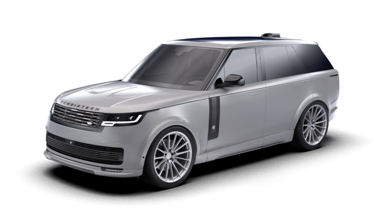 1016 Industries Range Rover Vogue SWB-Full Body Kit (includes Front Lip, Front Bumper Insert, Fender Arches, SWB Side Skirts, Rear Diffuser with Dummy Tips, Roof Spoiler)
