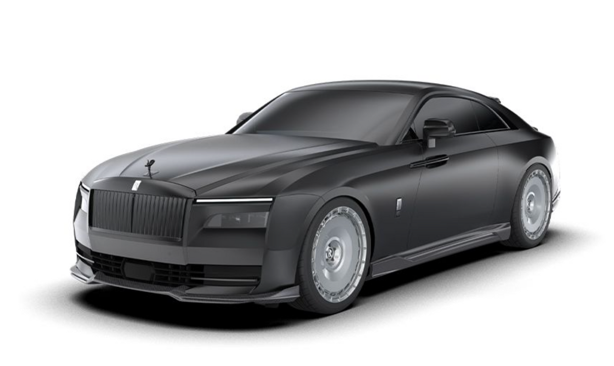 1016 Industries Rolls Royce Spectre-Base Kit: Lip, Skirts, Diffuser, Roof & Trunk Spoiler