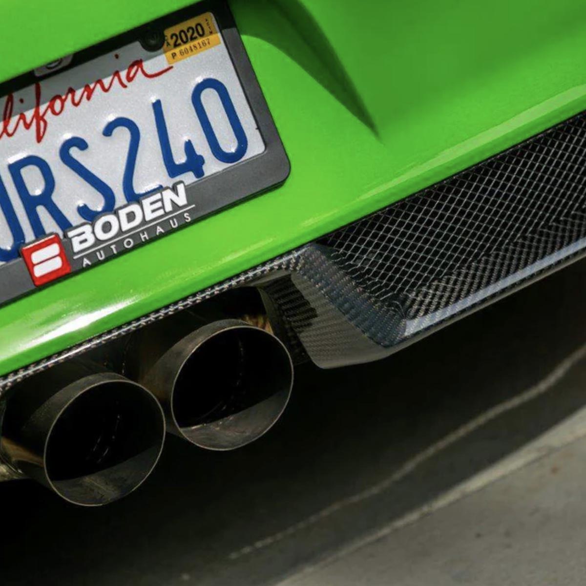1016 Industries Porsche 991.2 GT3RS Rear Diffuser