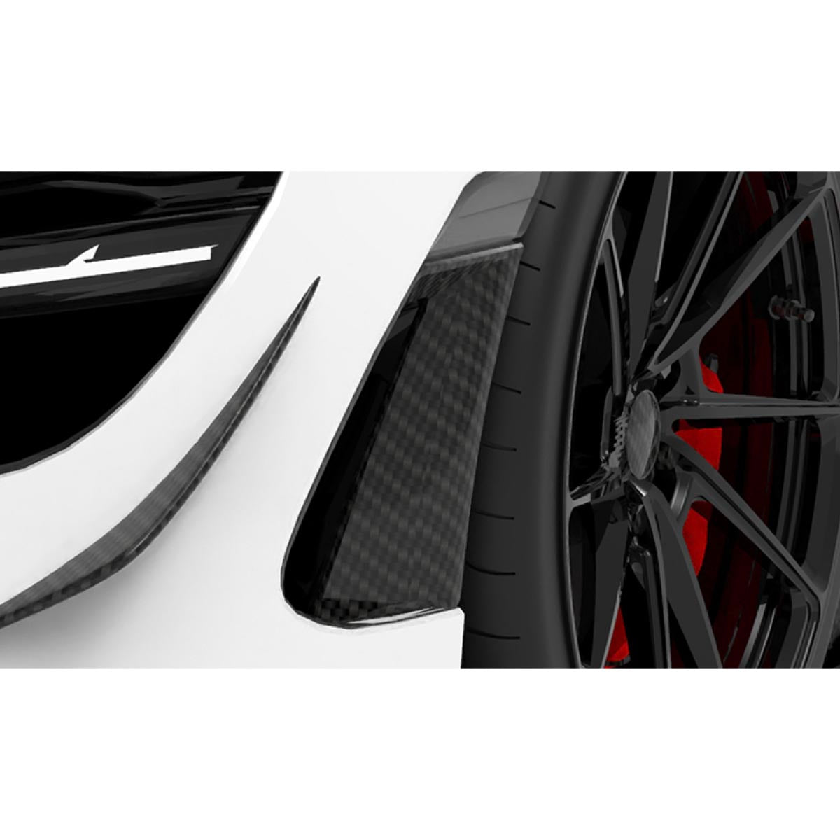 1016 Industries McLaren 720S Side Bumper Intakes