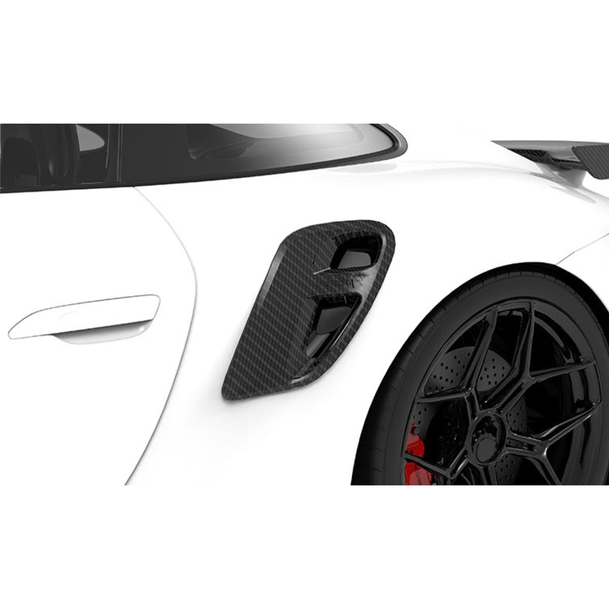 1016 Industries Porsche 992 Turbo S Side Intake (9Design Branding)