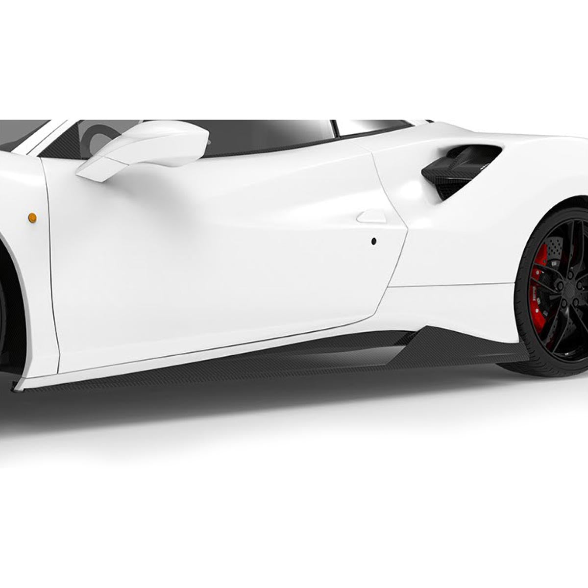 1016 Industries Ferrari 488 Side Skirts