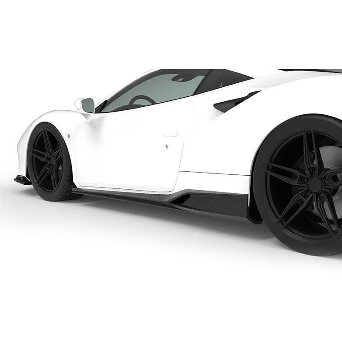 1016 Industries Ferrari F8 Side Skirts