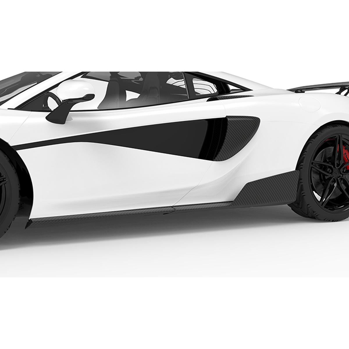 1016 Industries McLaren 570S Side Skirts (4PC Kit)