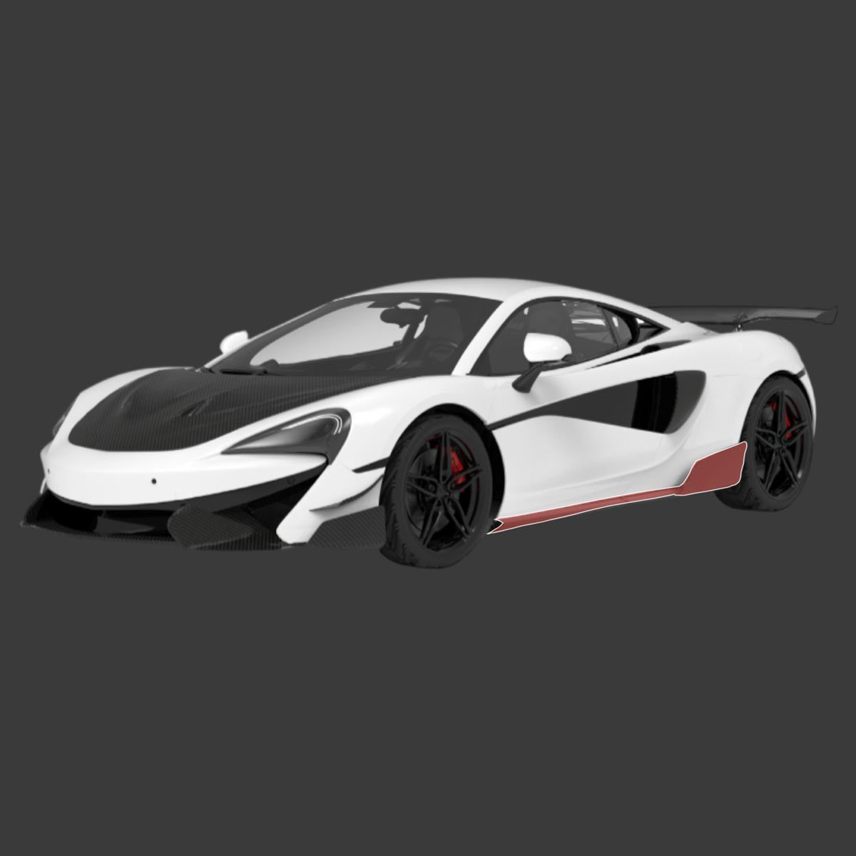 1016 Industries McLaren 570S Side Skirts (4PC Kit)