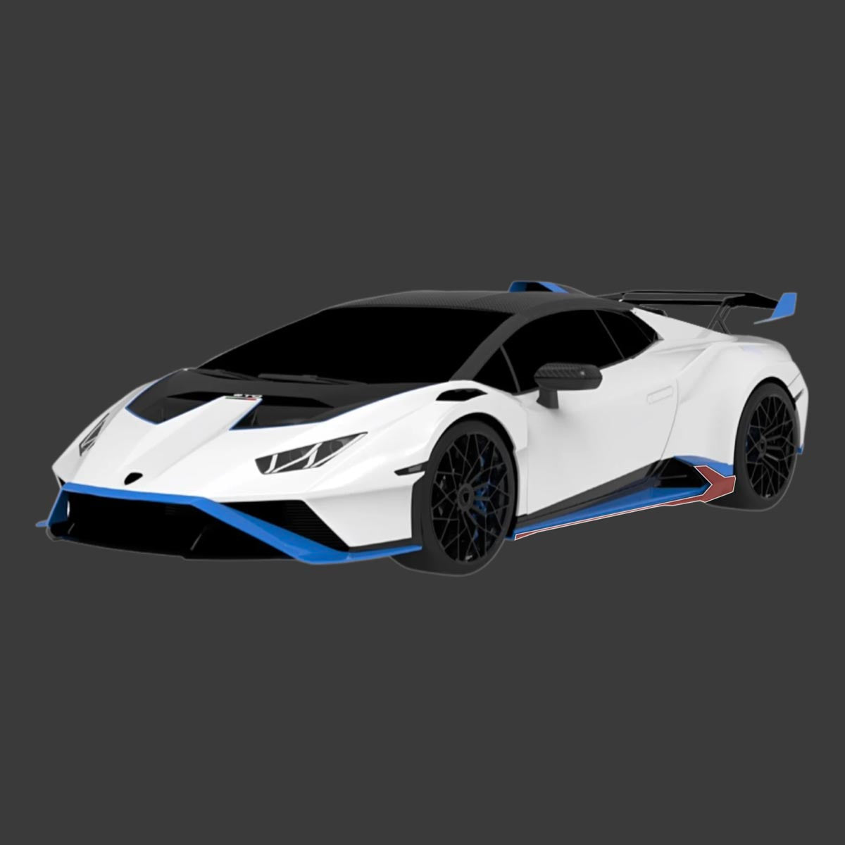1016 Industries Lamborghini Huracan STO Side Skirts