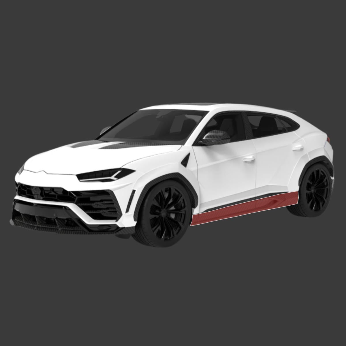 1016 Industries Lamborghini Urus Side Skirts