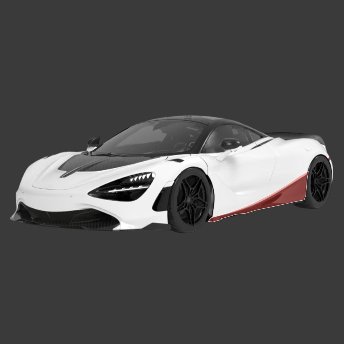 1016 Industries McLaren 720S Side Skirts
