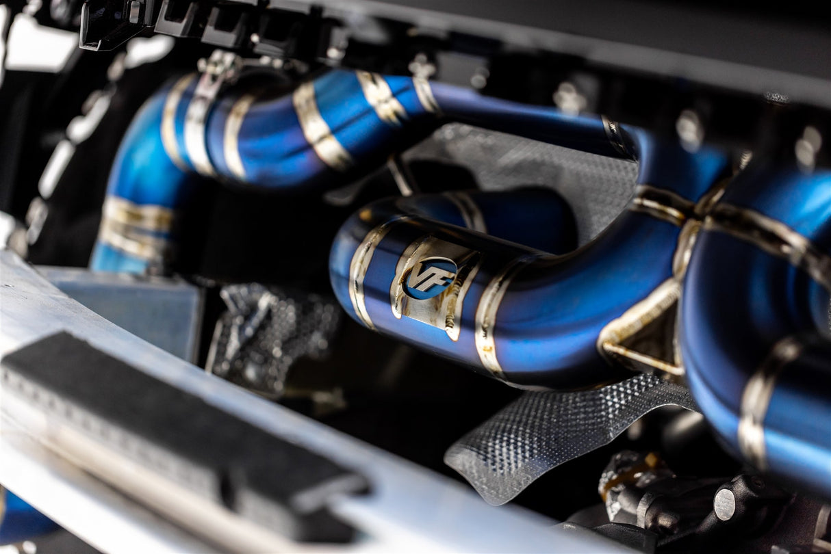 VF Engineering Titanium Valved Catback Exhaust System - 2020+ Audi R8