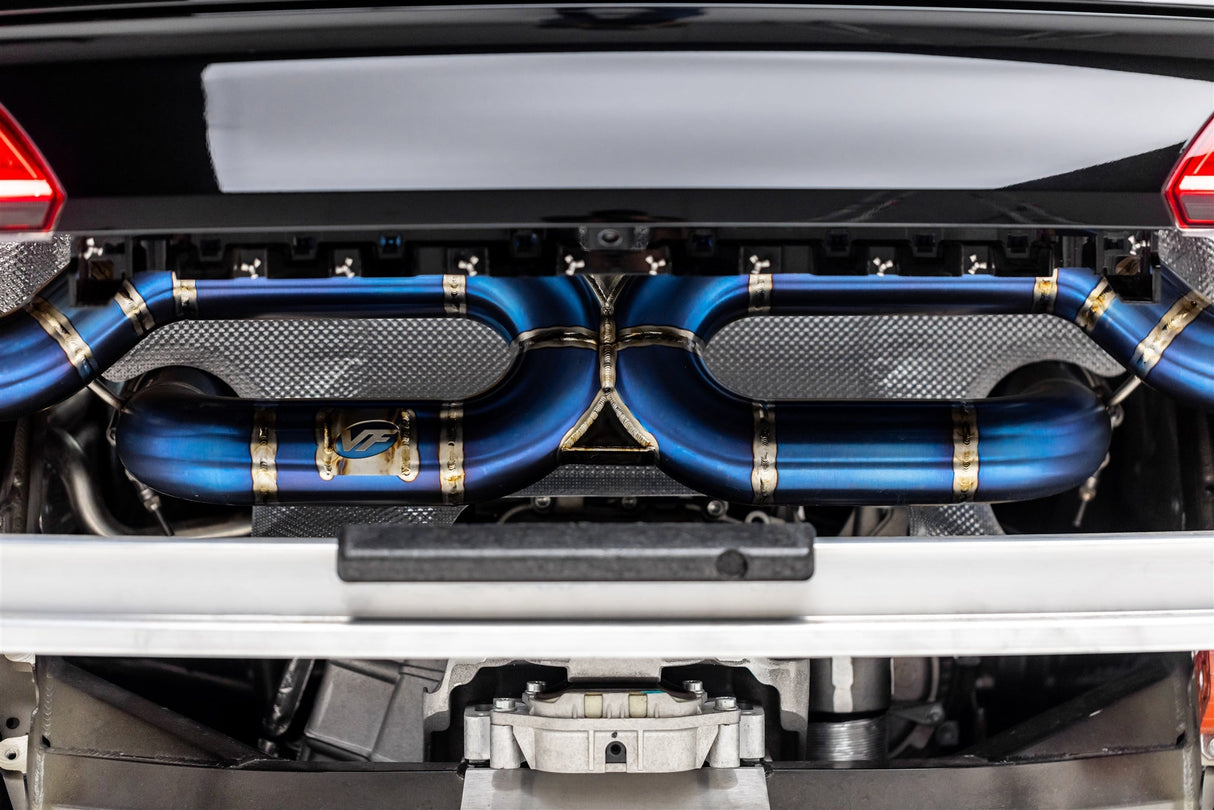 VF Engineering Titanium Valved Catback Exhaust System - 2020+ Audi R8