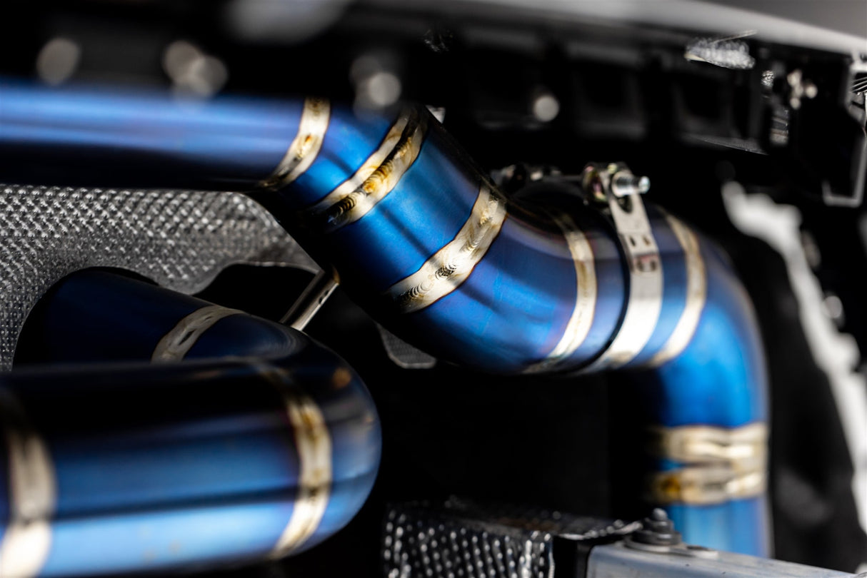 VF Engineering Titanium Valved Catback Exhaust System - 2020+ Audi R8