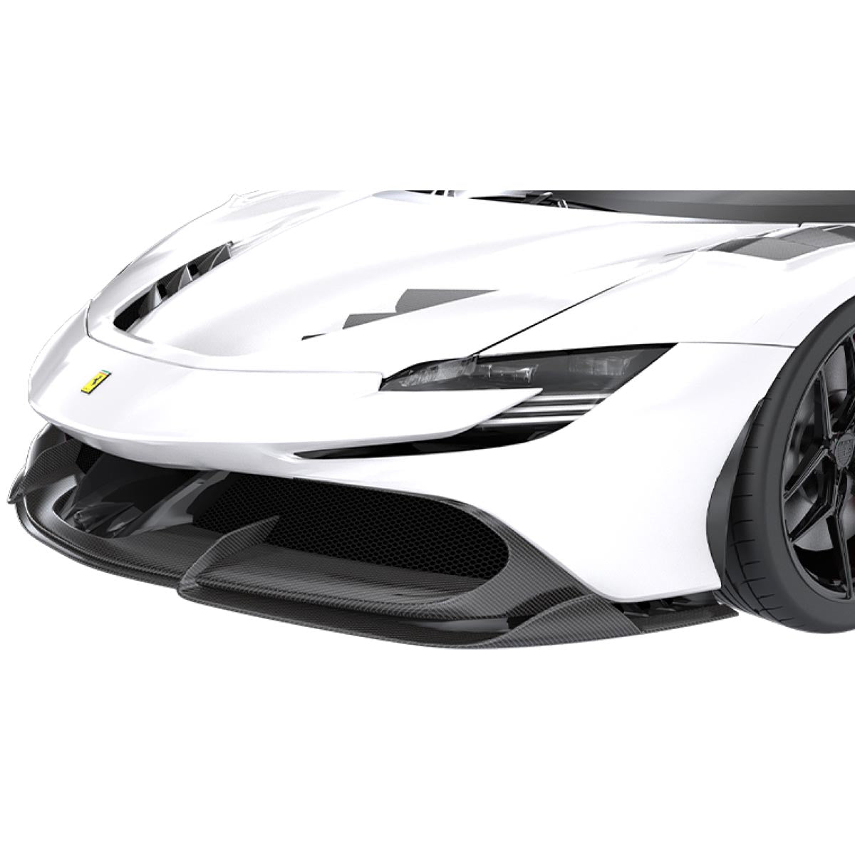 1016 Industries Ferrari SF90 Upper Front Lip