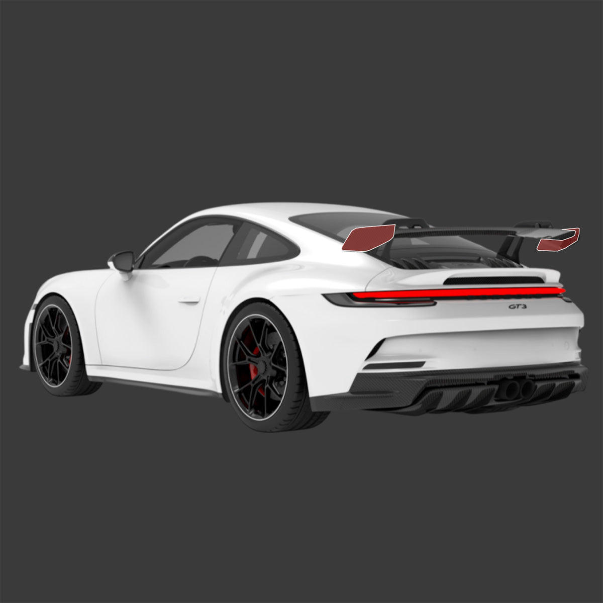 1016 Industries Porsche GT3 992 Wing Tips