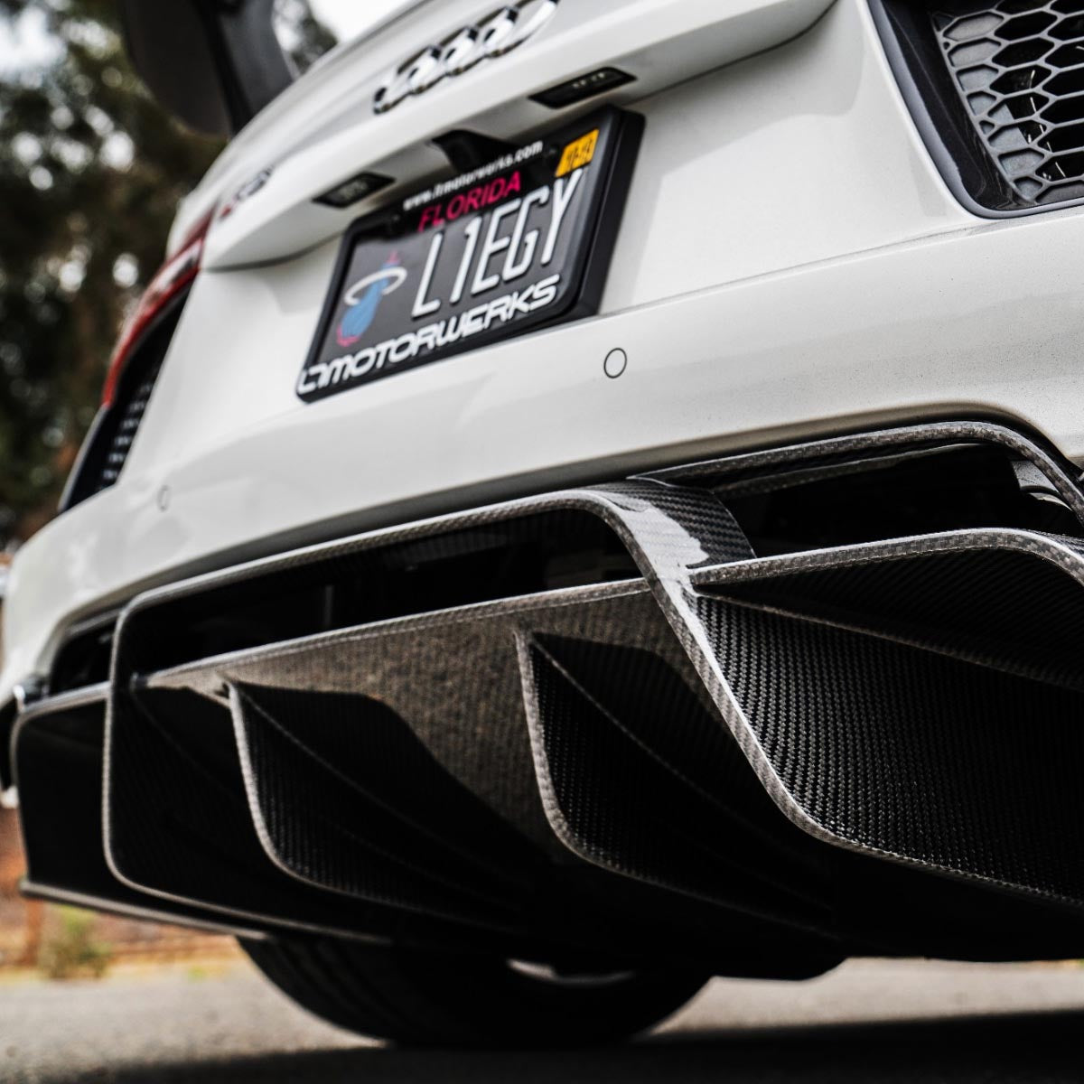 1016 Industries Audi R8 V10 MK2 Rear Diffuser