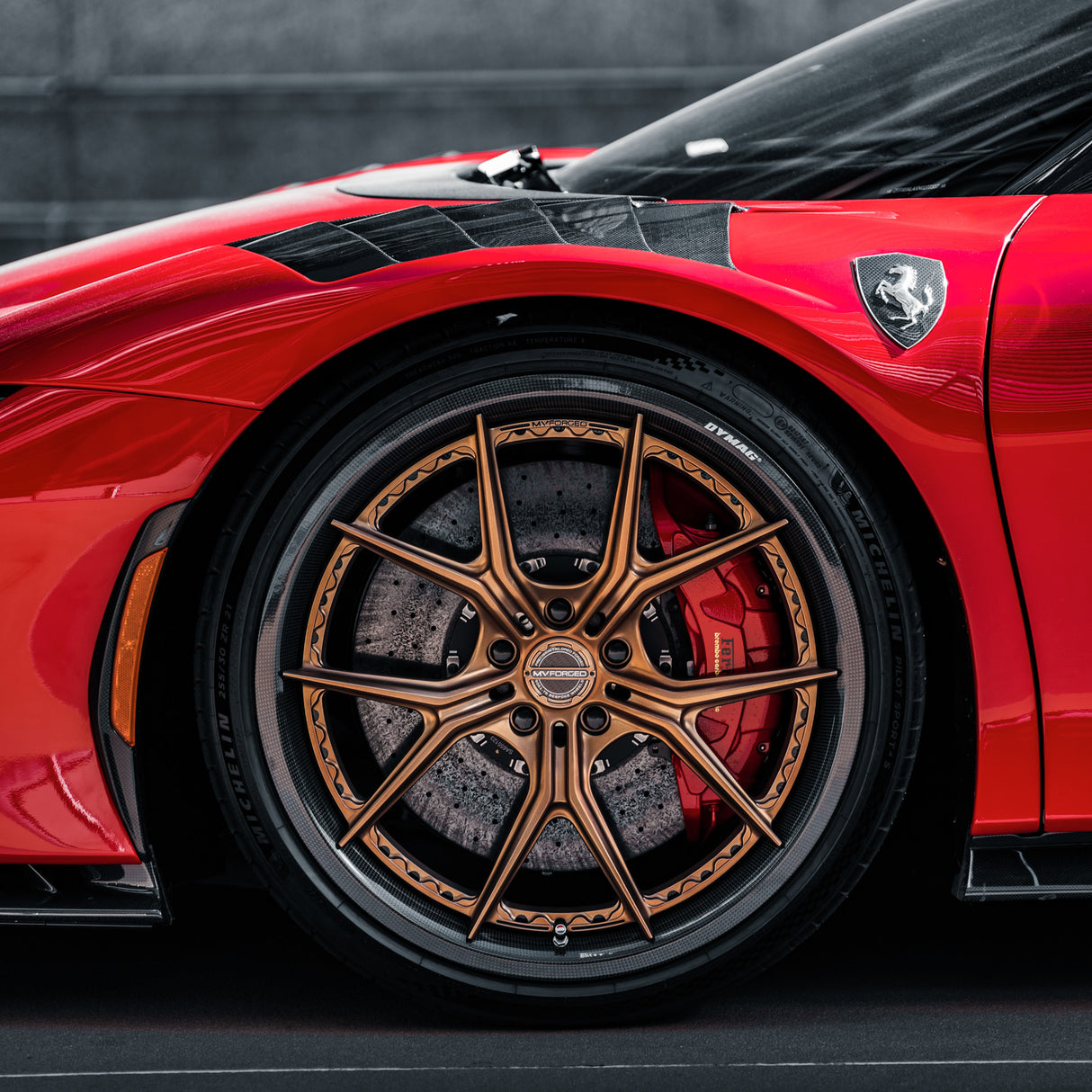 MV Forged SL-102 DYMAG Collection Carbon Wheel