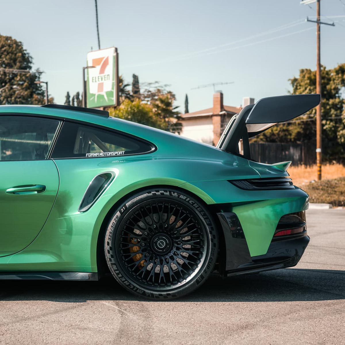 1016 Industries Porsche 992 GT3RS Diffuser with Uprights