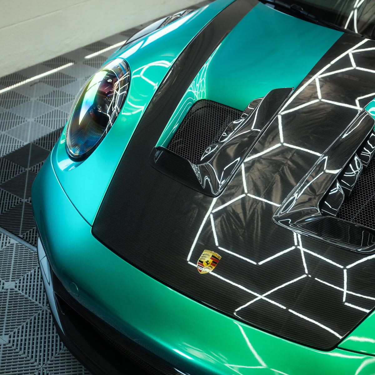 1016 Industries Porsche 992 GT3RS Complete Carbon Aero Kit