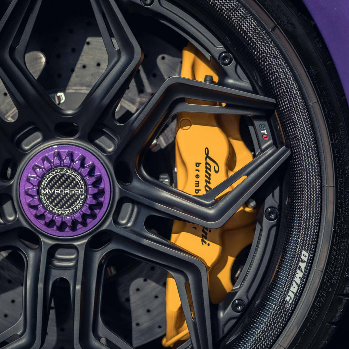 MV Forged MR-525 DYMAG Collection Carbon Wheel