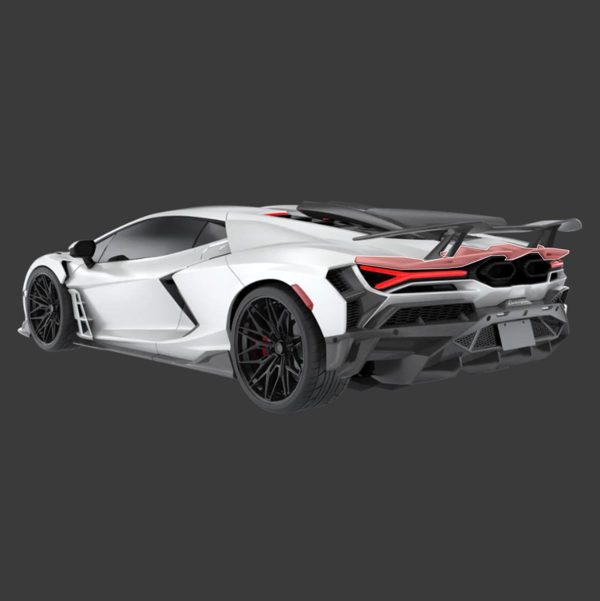1016 Industries Lamborghini Revuelto Active Race Spoiler