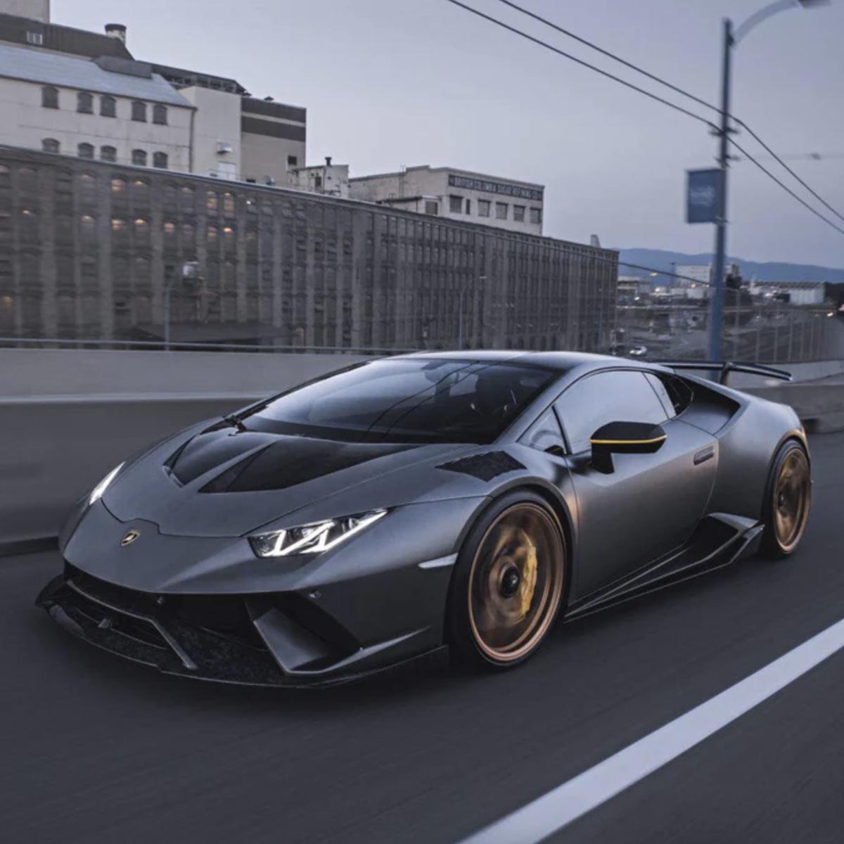 1016 Industries Lamborghini Huracan Performante Race Hood