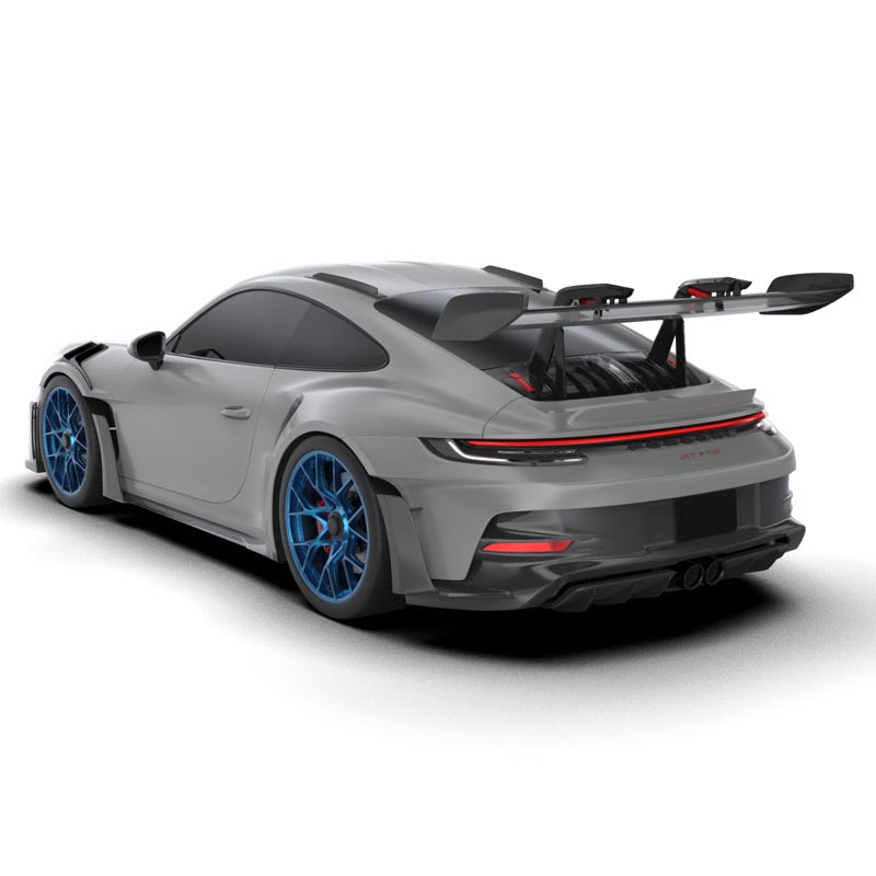 1016 Industries Porsche 992 GT3RS Diffuser with Uprights