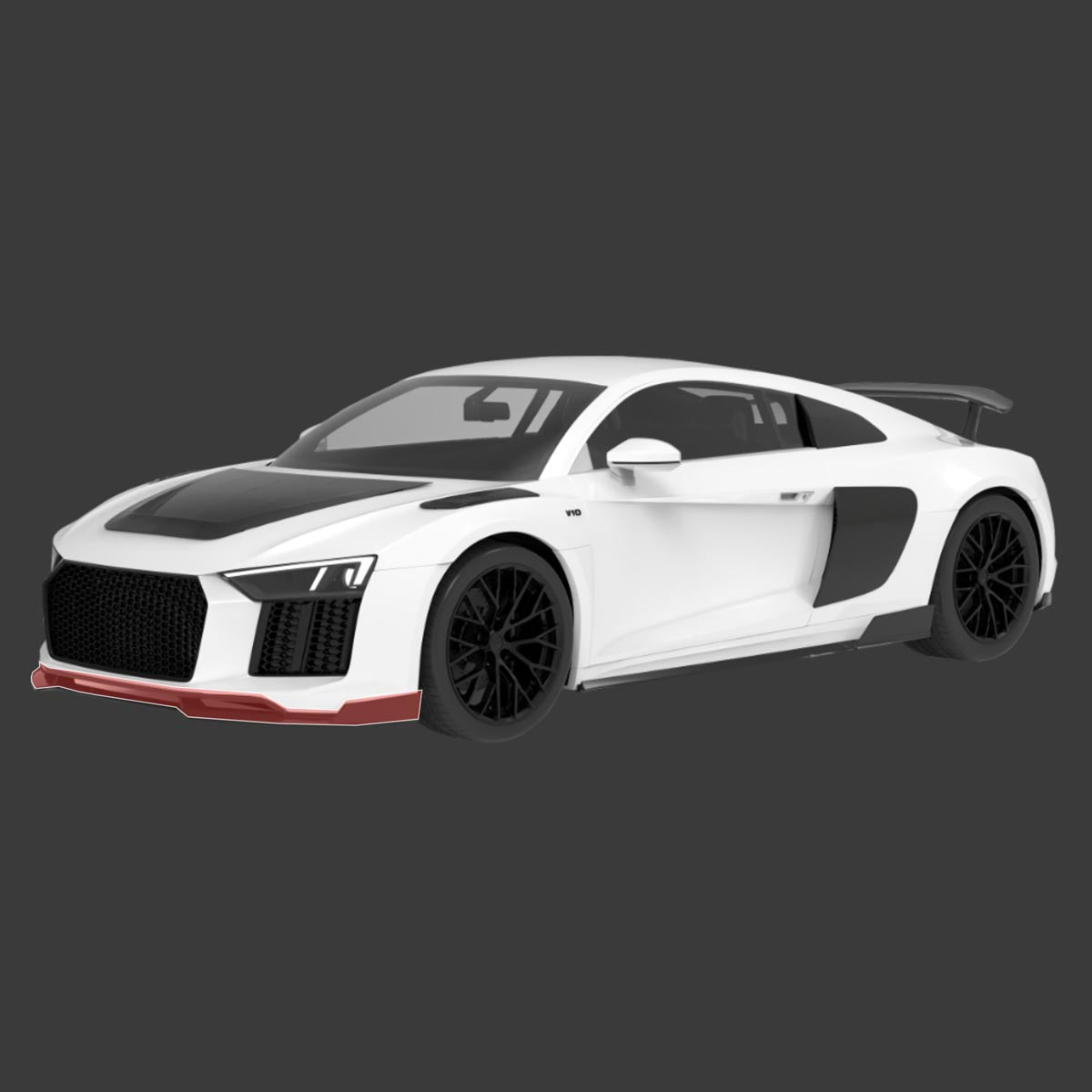 1016 Industries 2020+ Audi R8 V10 Front Aero Lip V2