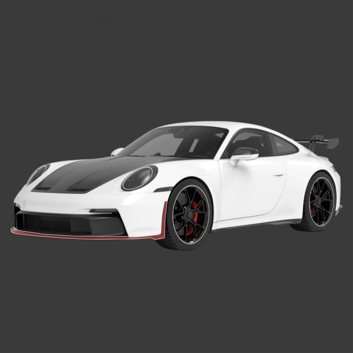 1016 Industries Porsche GT3 992 Front Aero Lip