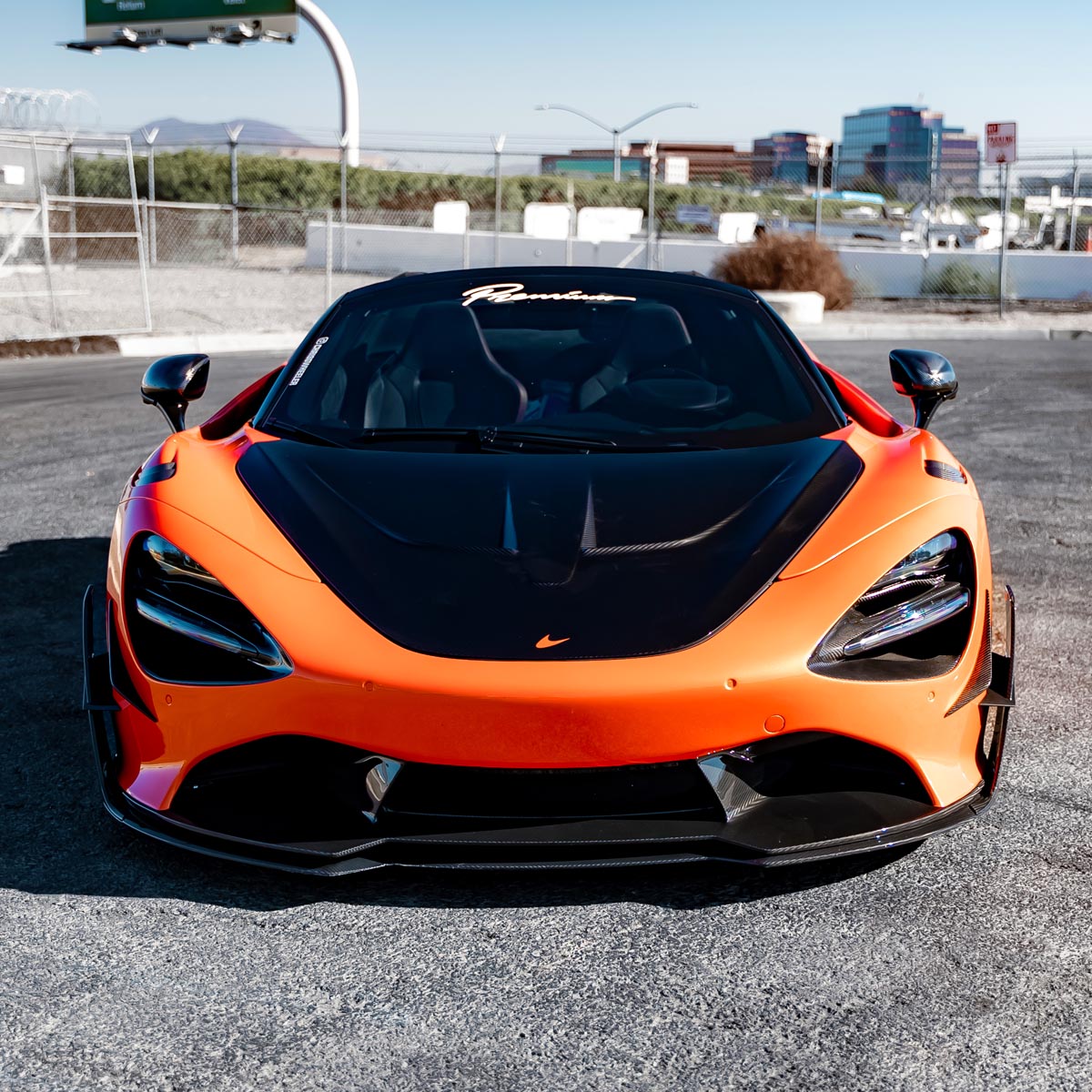 1016 Industries McLaren 750S Race Hood