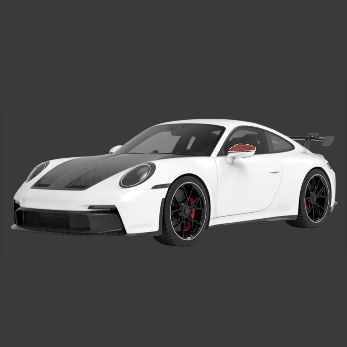1016 Industries Porsche GT3 992 Mirror Caps