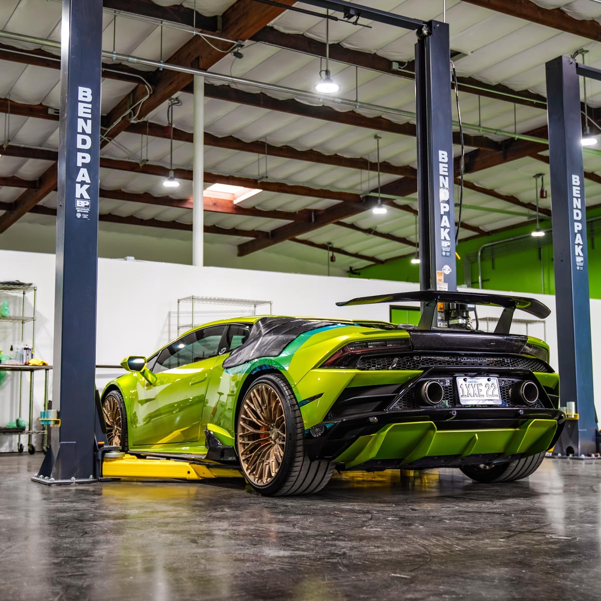 1016 Industries Lamborghini Huracan EVO Rear Wing & Base V2