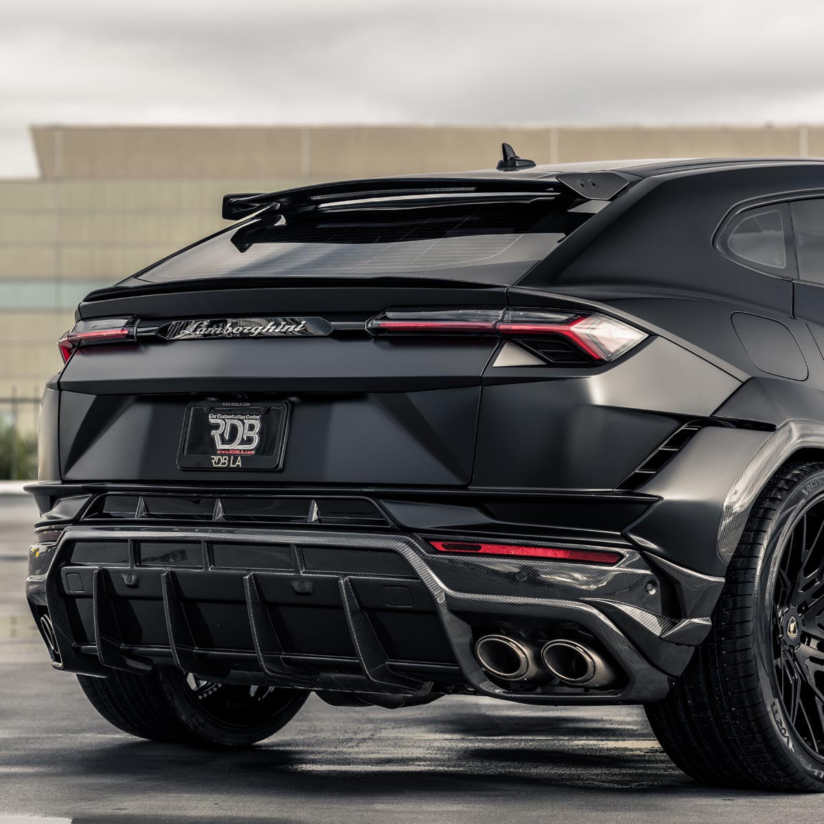 1016 Industries Lamborghini Urus S Rear Diffuser Upper Insert