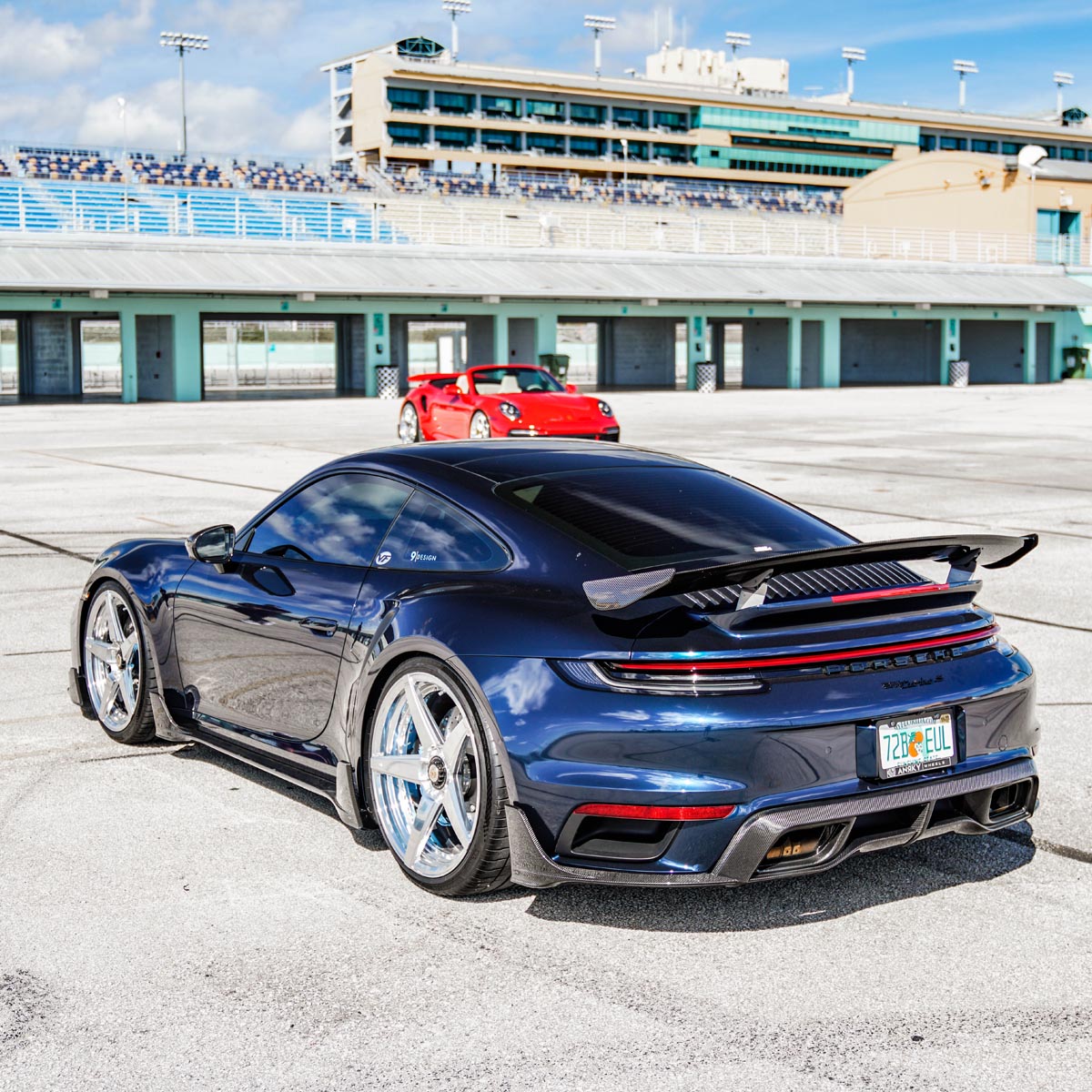1016 Industries Porsche 992 Turbo S Complete Carbon Aero Kit