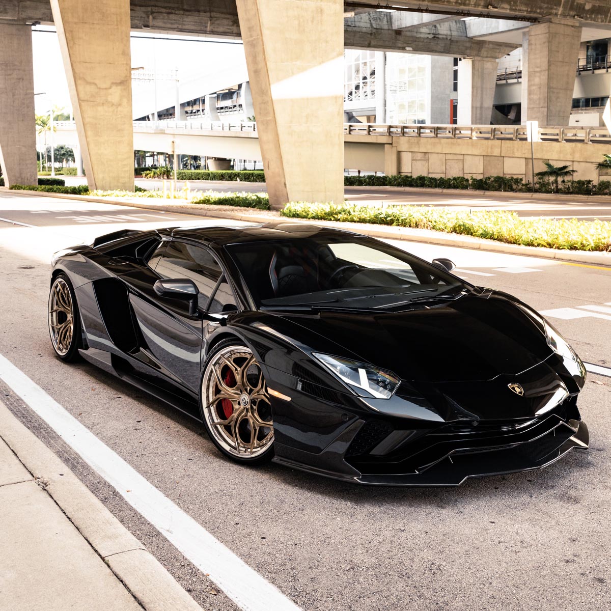 1016 Industries Lamborghini Aventador S LP740 Front Aero Lip