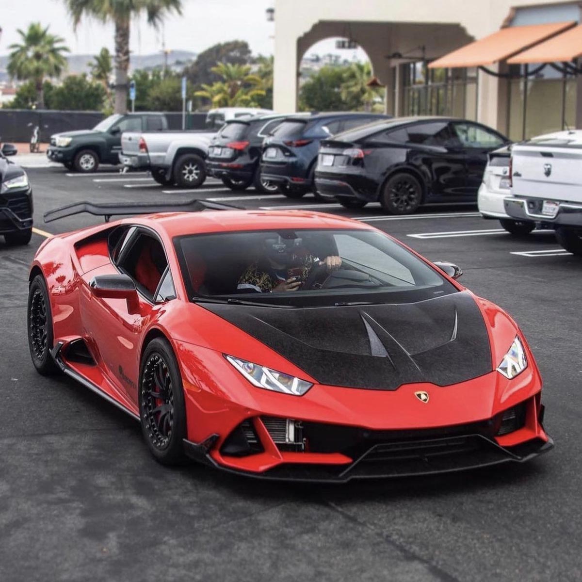 1016 Industries Lamborghini Huracan EVO Rear Wing & Base V1