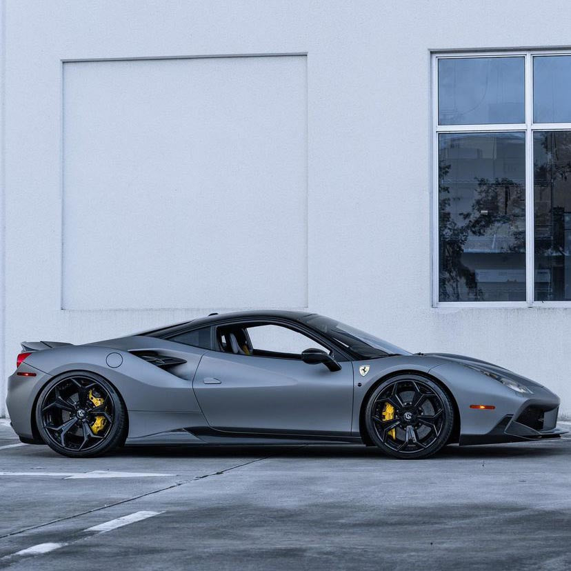 1016 Industries Ferrari 488 Side Skirts