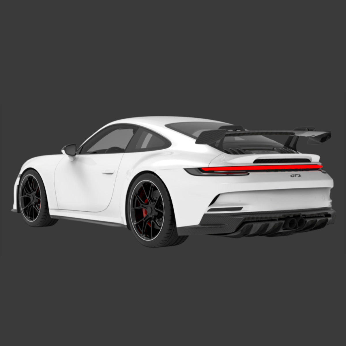 1016 Industries Porsche GT3 992 Engine Cover