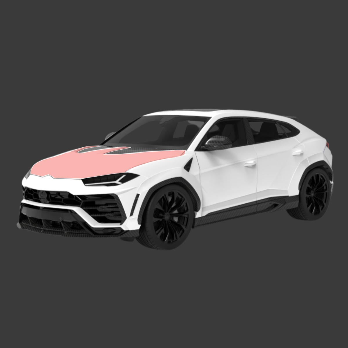 1016 Industries Lamborghini Urus Race Hood V2